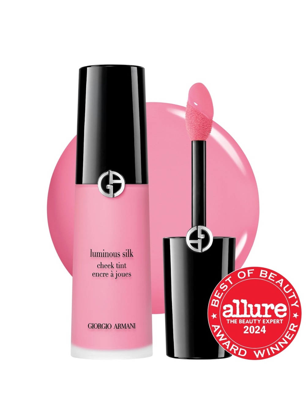 Giorgio Armani Luminous Silk Cheek Tint - #53 Bold Pink. New! Unused!